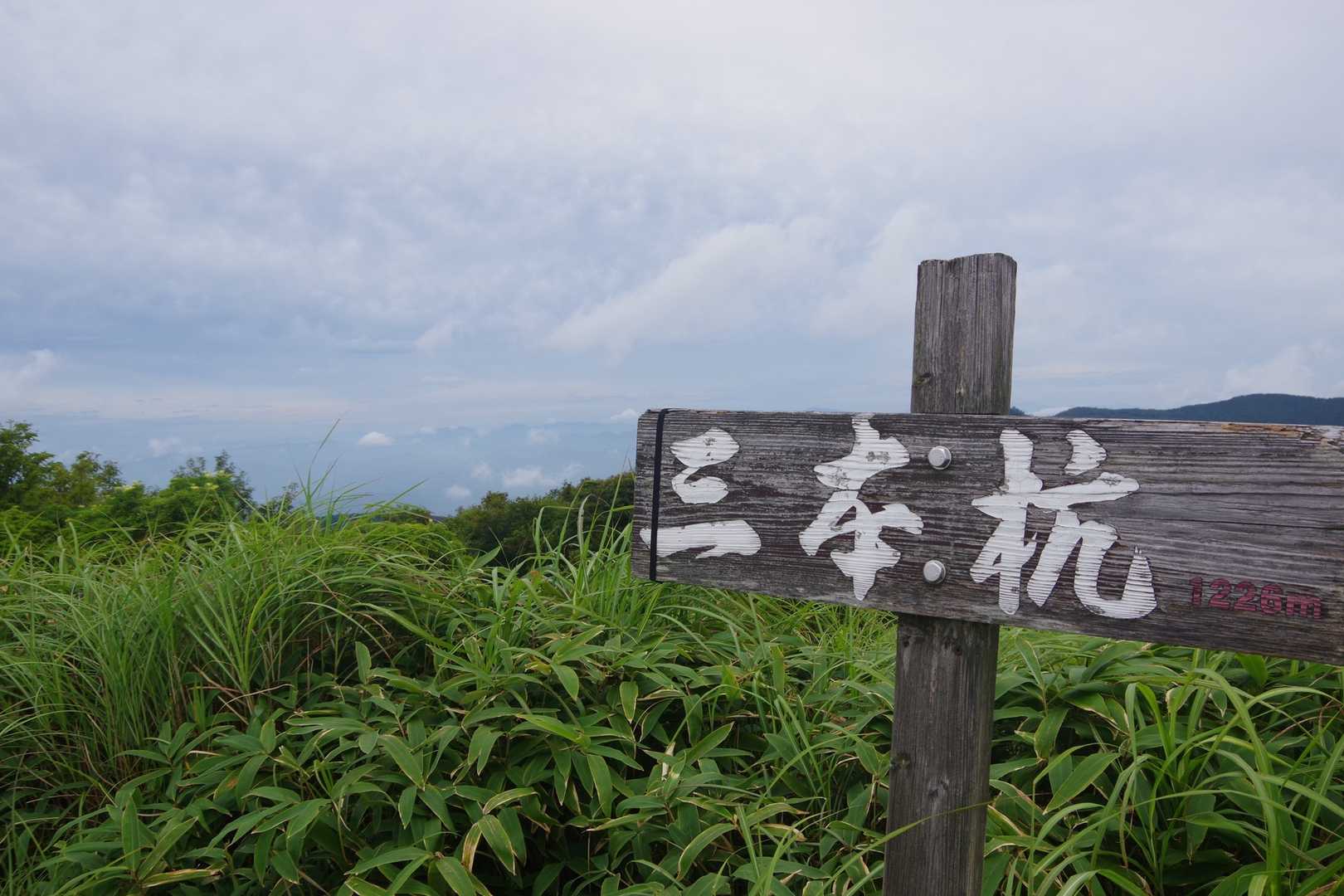 大久保山-八面山-三本杭 往復コースの写真