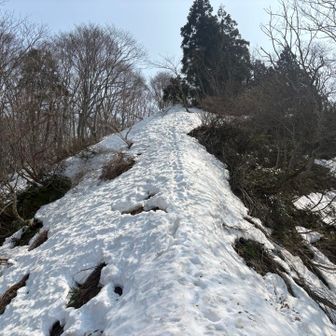 花立峠の直下。