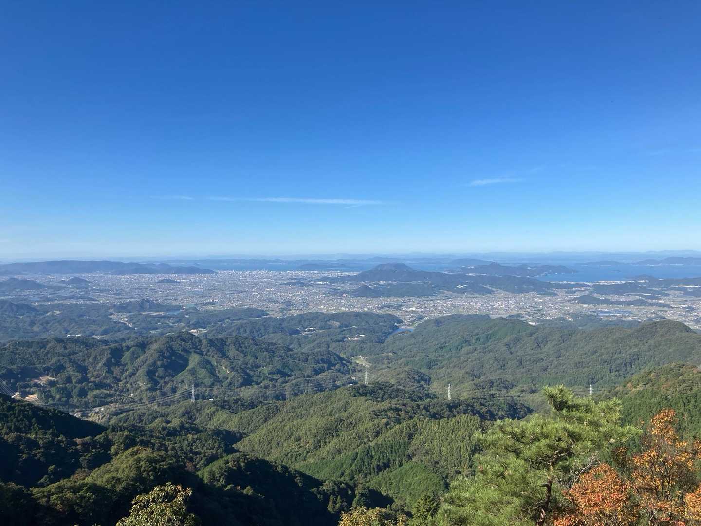 矢筈山・女体山登山口-女体山 (長尾）-女体山 縦走コースの写真