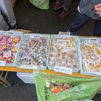 エイドステーションです🙉