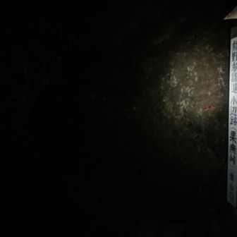 ここから山道が始まります。