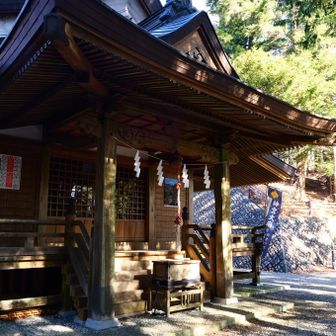 大嵐天神社…きれいな神社でした。