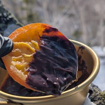 しゃぶしゃぶしてから..🫕
あとはほったらかしにして外気温で固まるのを待つ⏱️