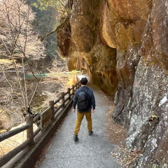 御嶽昇仙峡ロードで帰ります