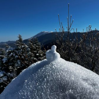 👍　浅間山が見えてます。
