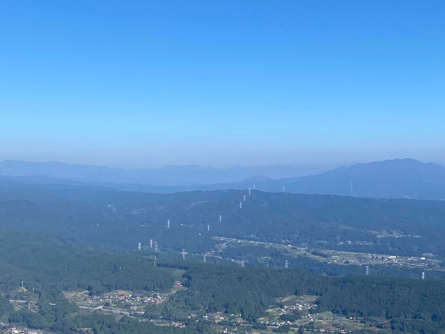 谷川岳も見えてるよって。わたしは同定できず。
