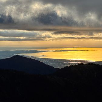 手間から
江ノ島
三浦半島
房総半島