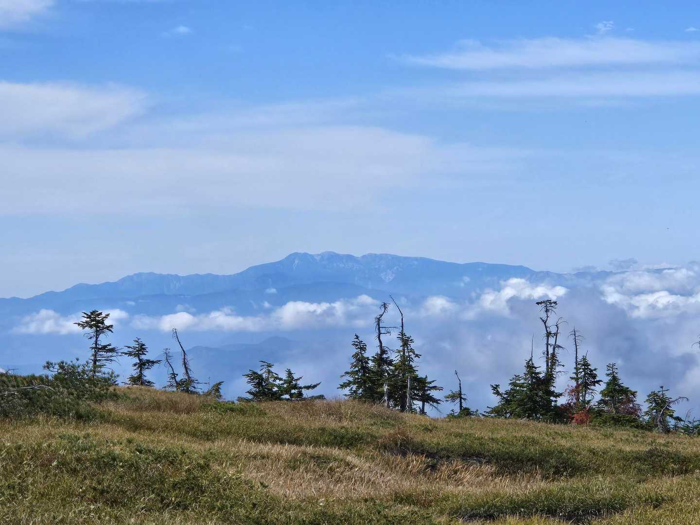凛としている北陸の雄・白山⛰️