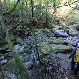 行縢山 渡渉地点