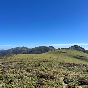 では分岐まで戻って下山しま〜す…