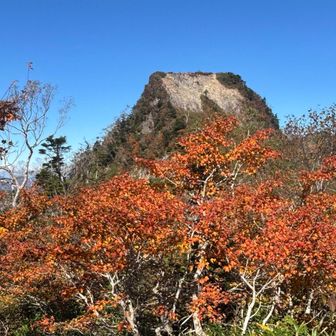川場剣ヶ峰（2,083m）⛰️
角度変わればこの山容
崩壊のため今は登れない