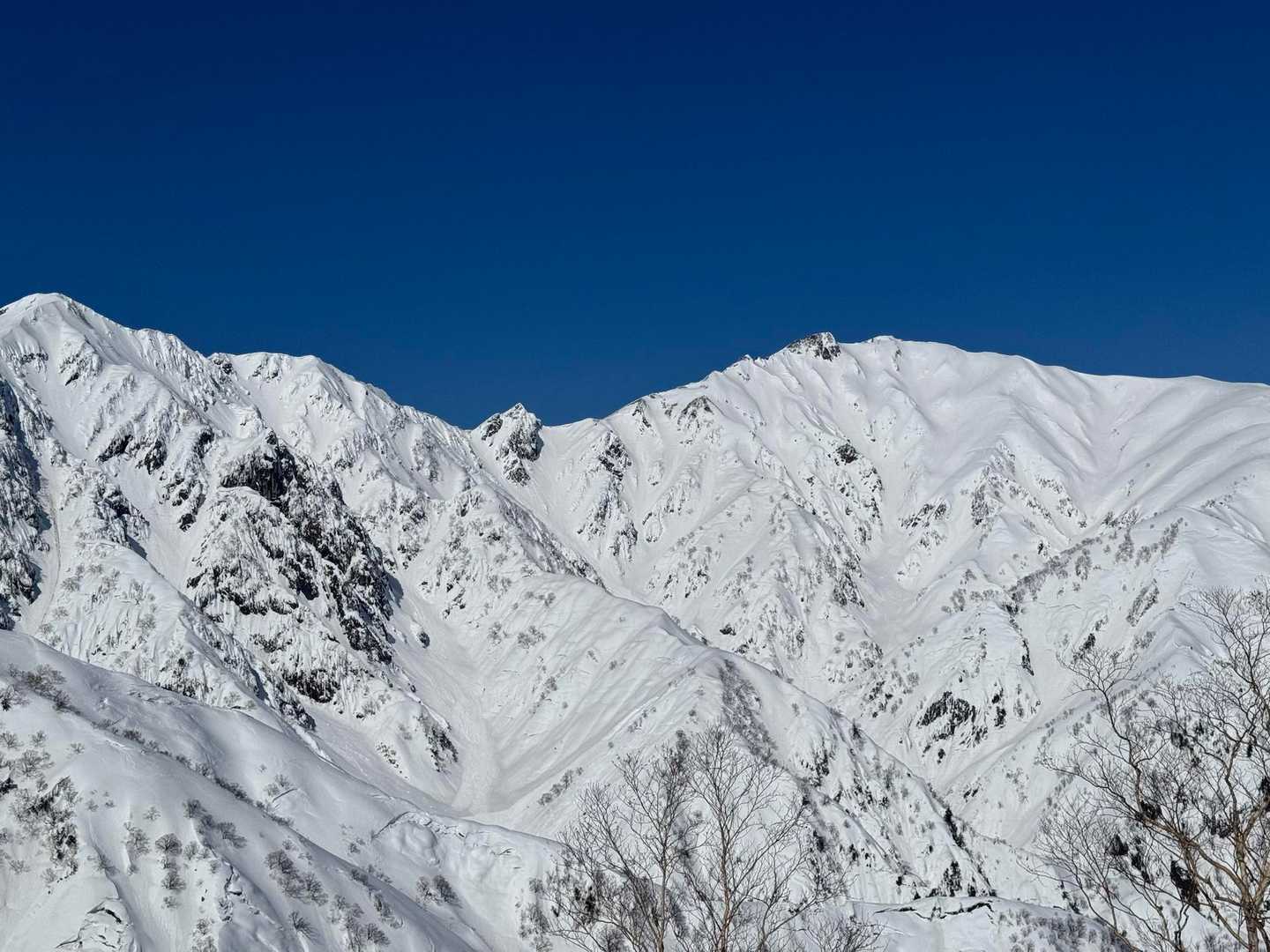 一番高いところは唐松岳頂上山荘の近くかな
