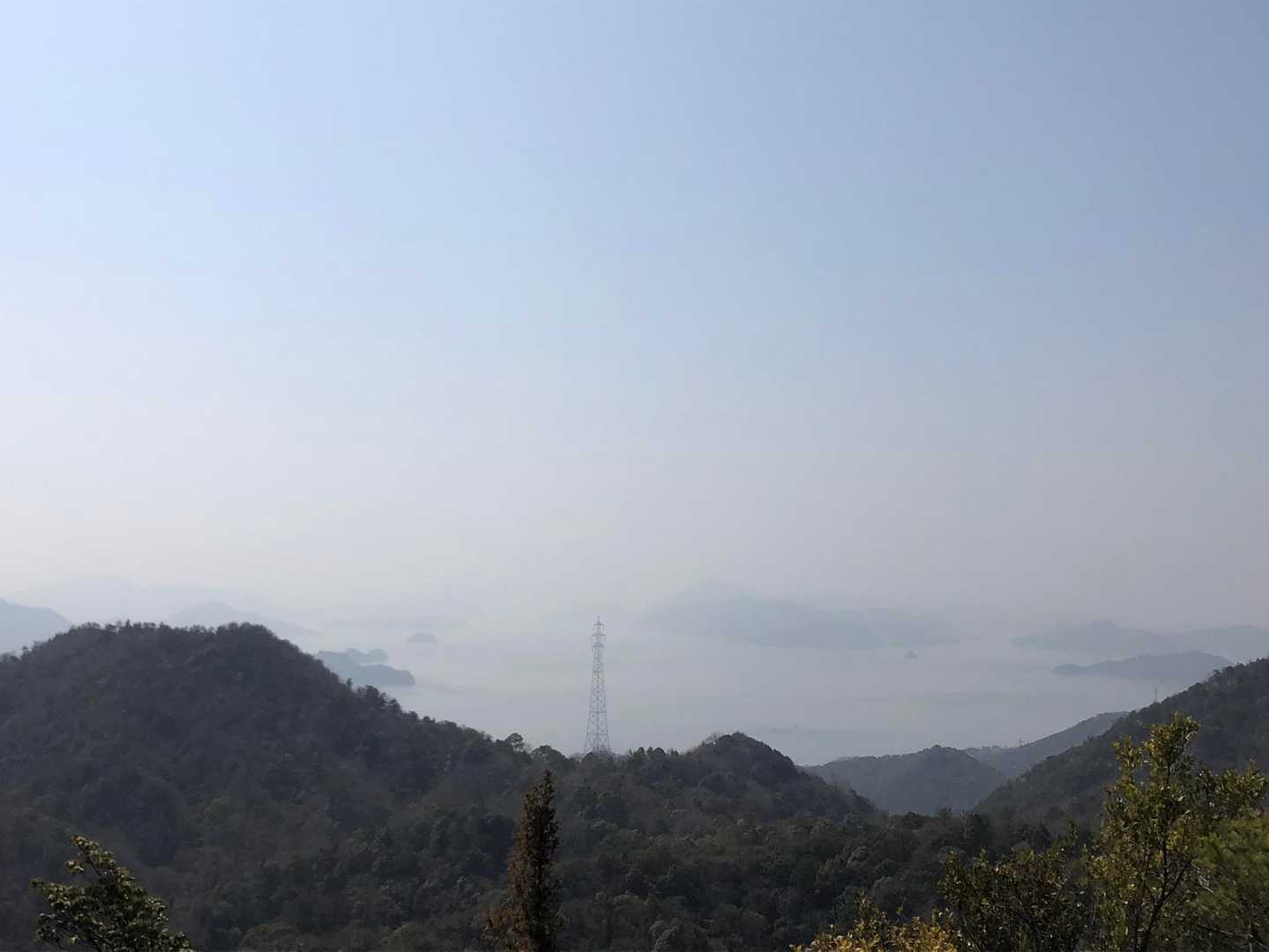 忠海駅-黒滝山-白滝山 往復コースの写真