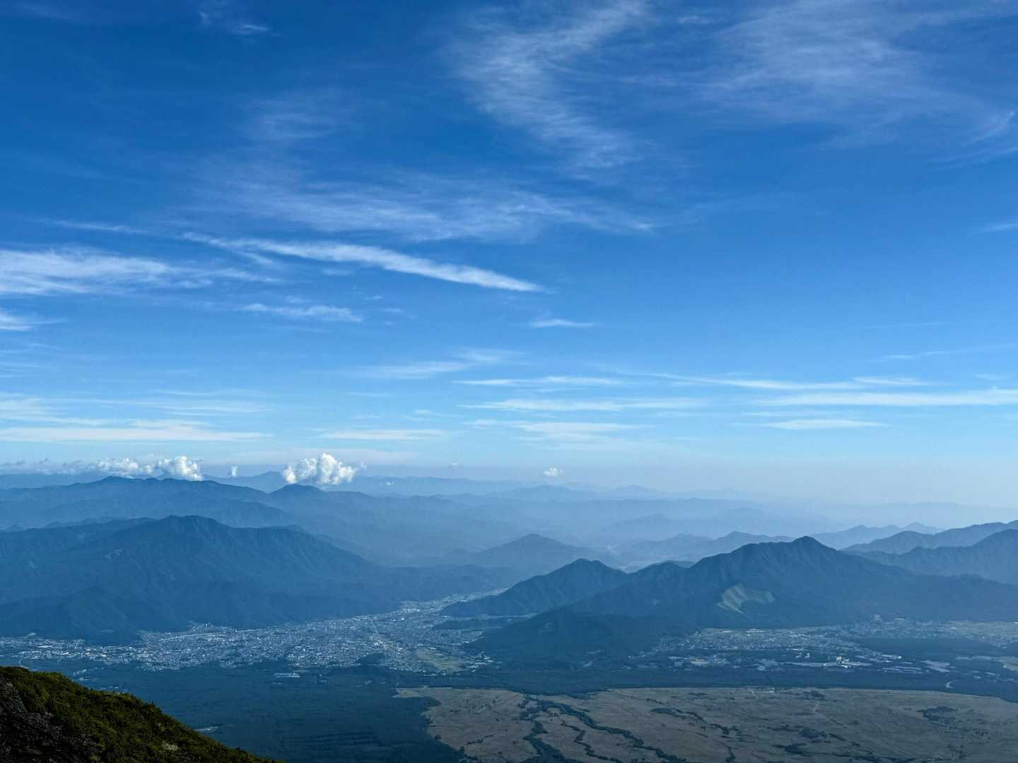 素敵な眺めに励まされながら