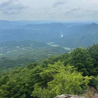 富士見岩から