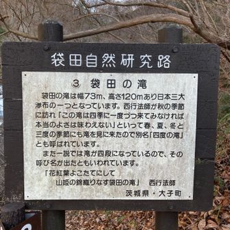 袋田の滝までは山道というより、ずっと階段。
この辺りまで来ると人もたくさん。