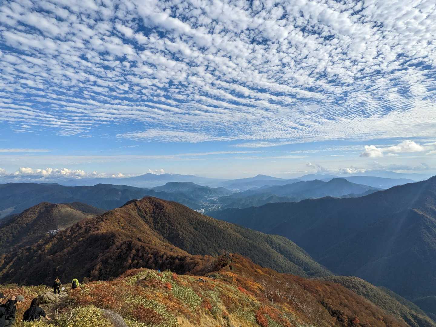 熊穴沢ノ頭-天狗の留まり場-谷川岳-登山入口 縦走コースの写真