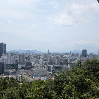広島市街。
都会だな。