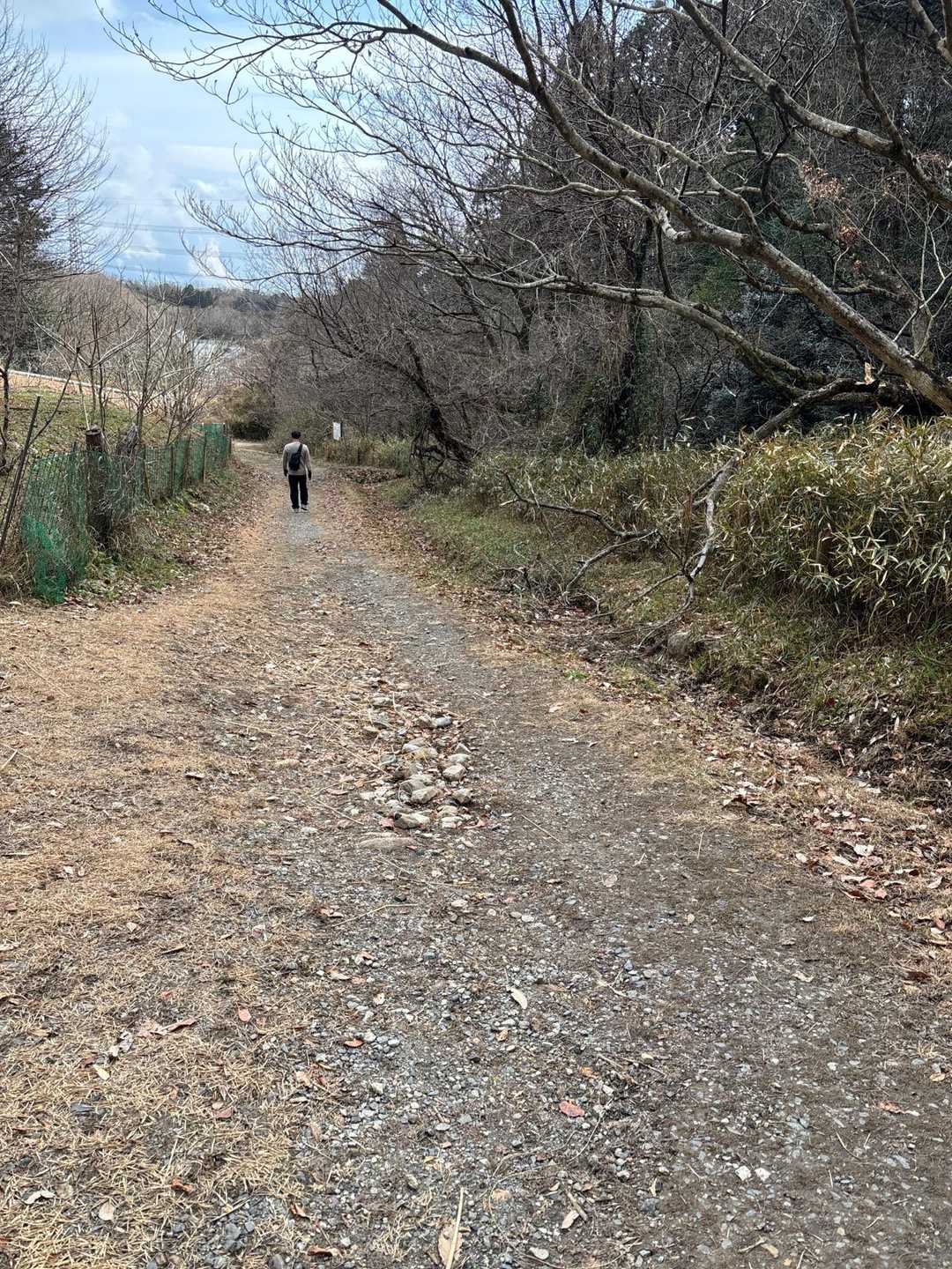 あれ？？
写真のお兄さん、さっき、下山するときに抜かされ先に下りてって、私が間違えた道の方へずーっと行って見えなくなってしまったのに、なぜか神社の駐車場登山口で後ろから抜かされました。


お兄さんも途中で引き返したのかな⁇
それにしても早すぎないか😳