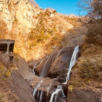 美しいねぇ
滝の周りの紅葉は終わってるけど