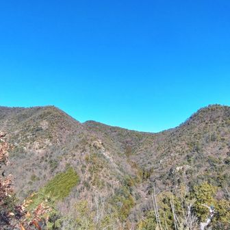 百々ヶ峰の山体