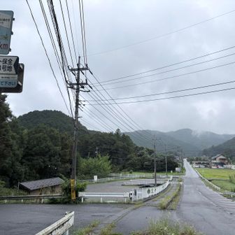 小雨っぽい感じもしますが、スタートします♪