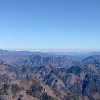 艫岩からの谷川岳