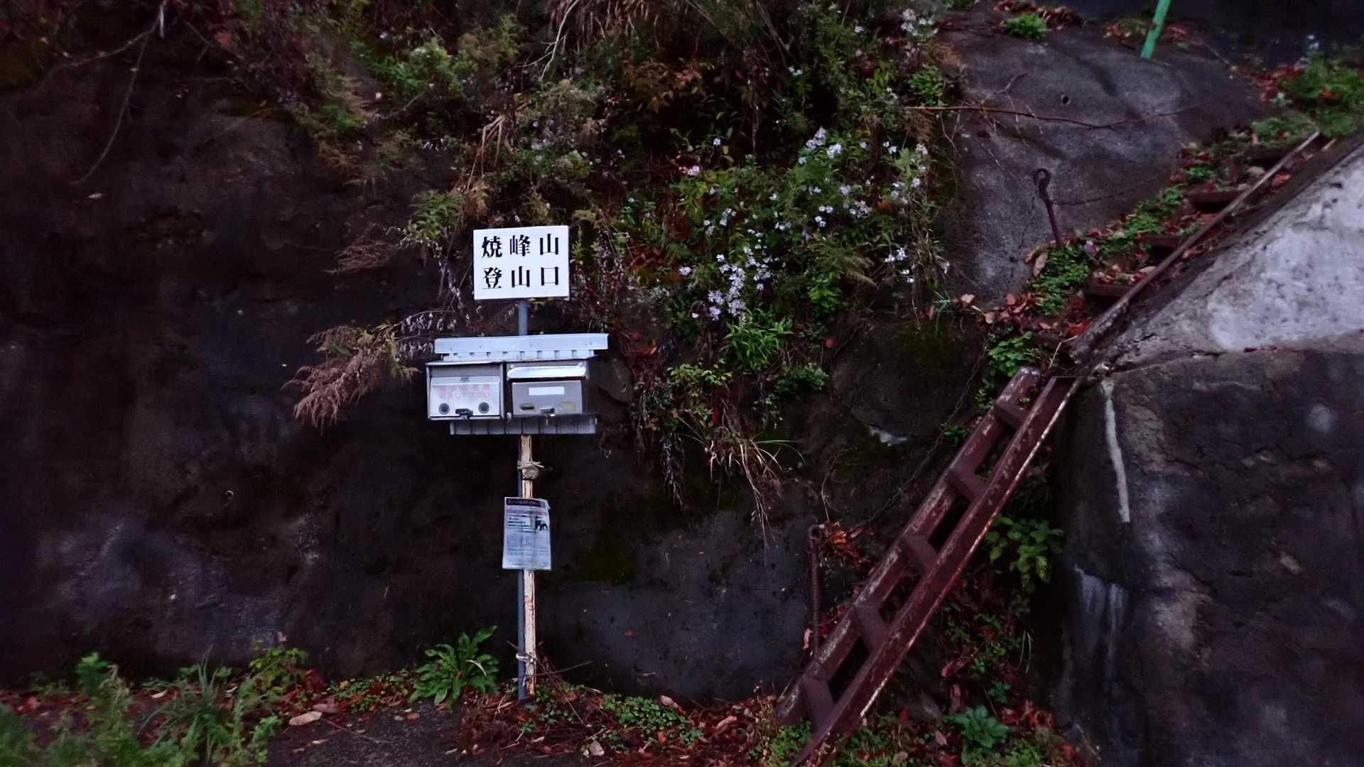 登山口