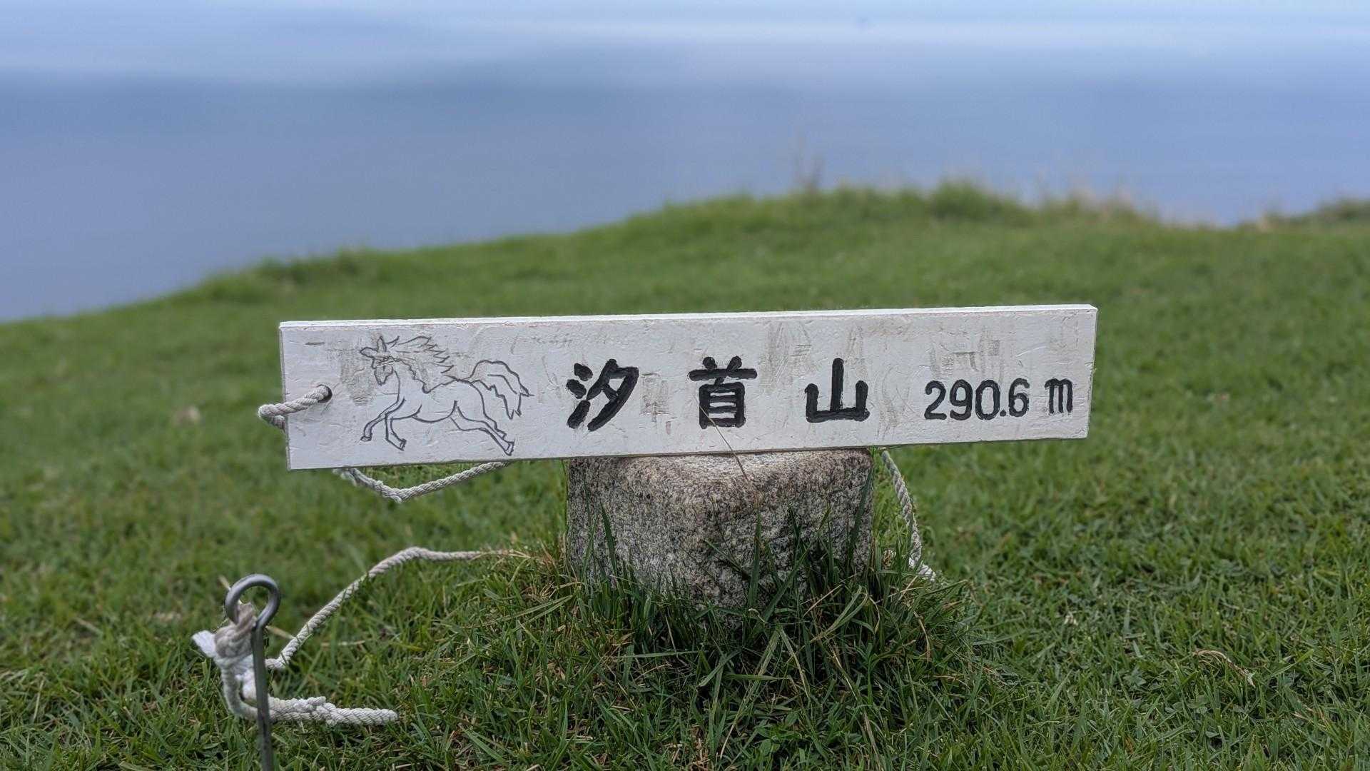汐首山 往復コースの写真