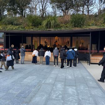 太宰府天満宮本殿。ようやく参拝。