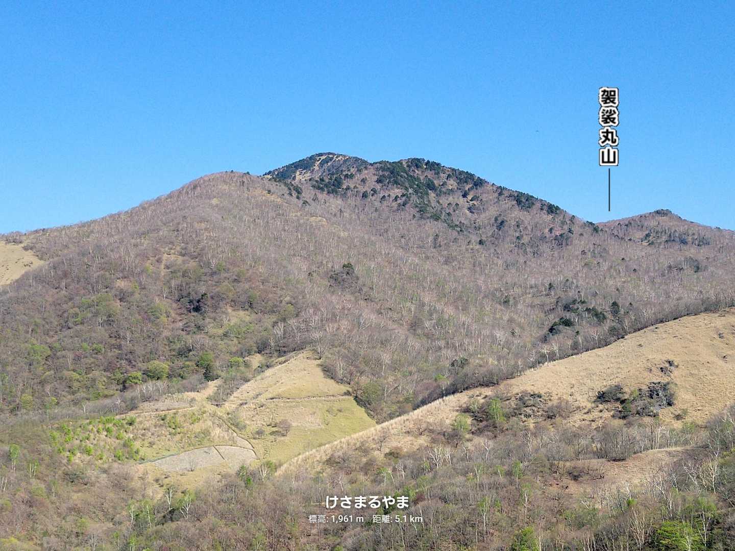折場登山口-小丸山 周回コースの写真