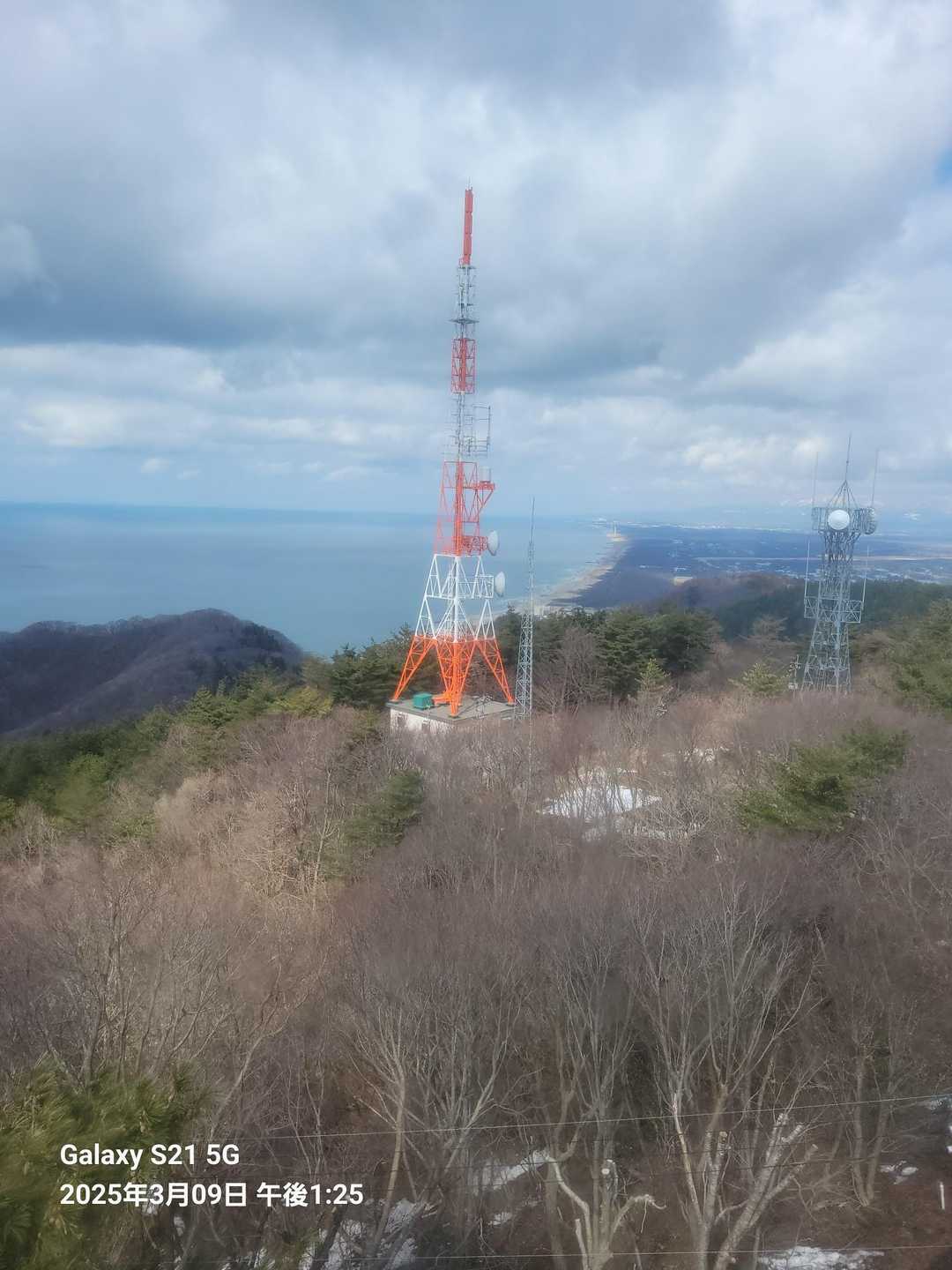 八森山-高館山-大沢コース入口 周回コースの写真