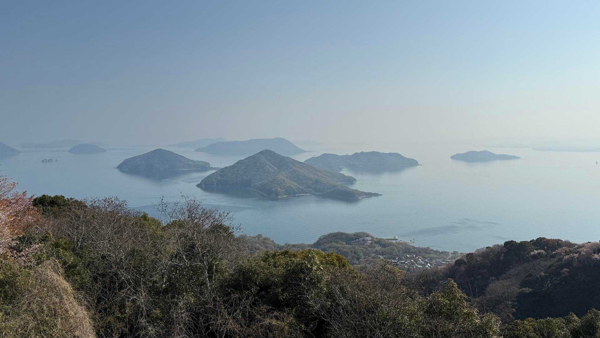 紫雲出山箱峠登山口-紫雲出山 往復コースの写真