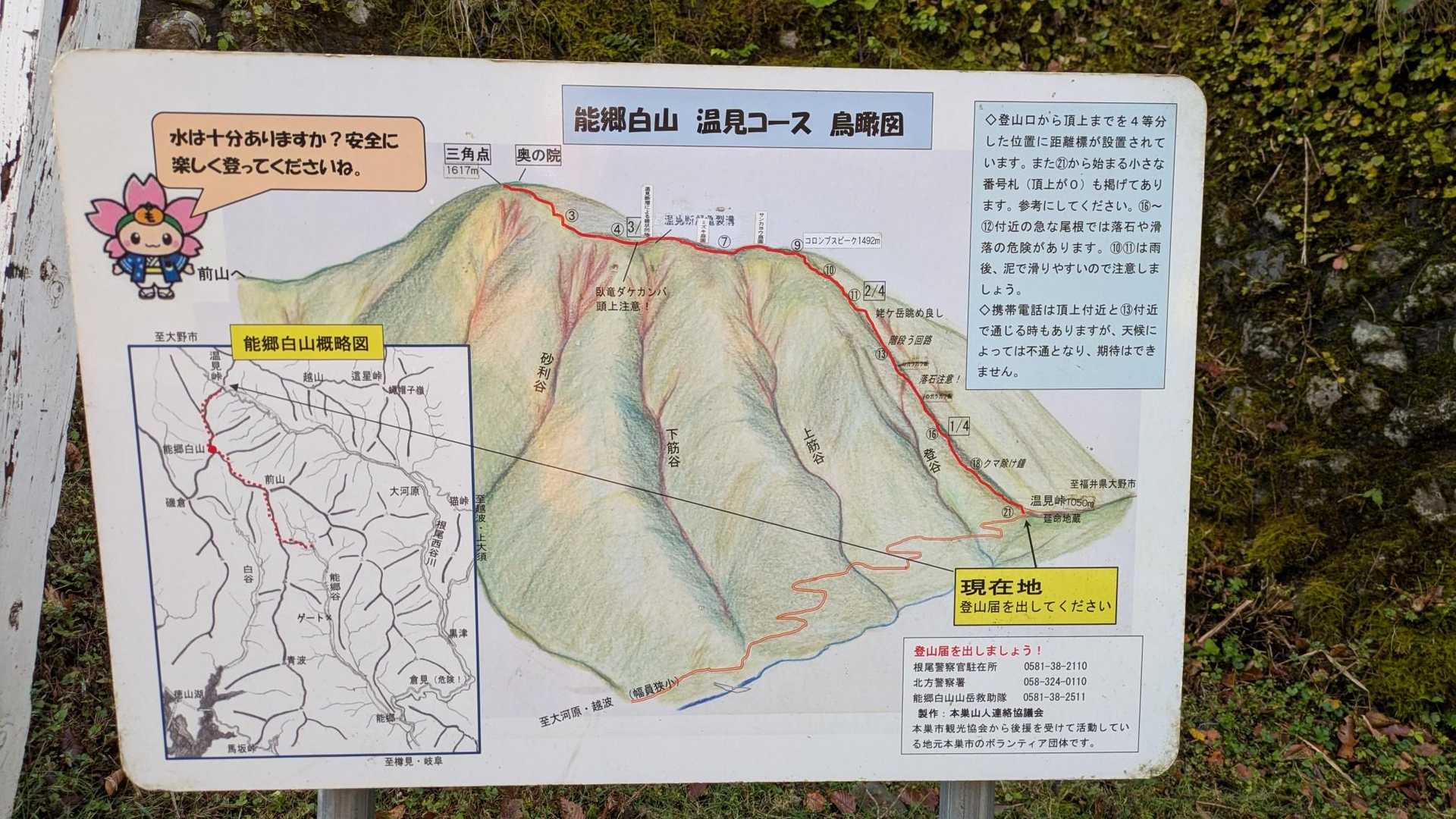 稜線なだらかだね😙