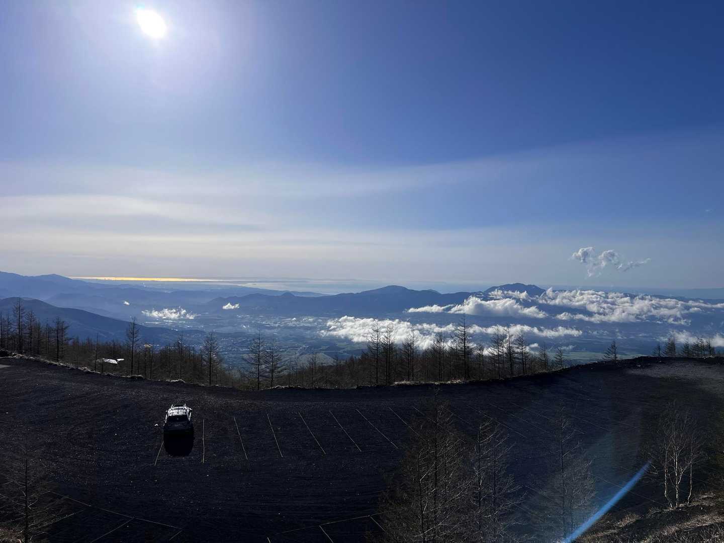 第3駐車場からの眺望