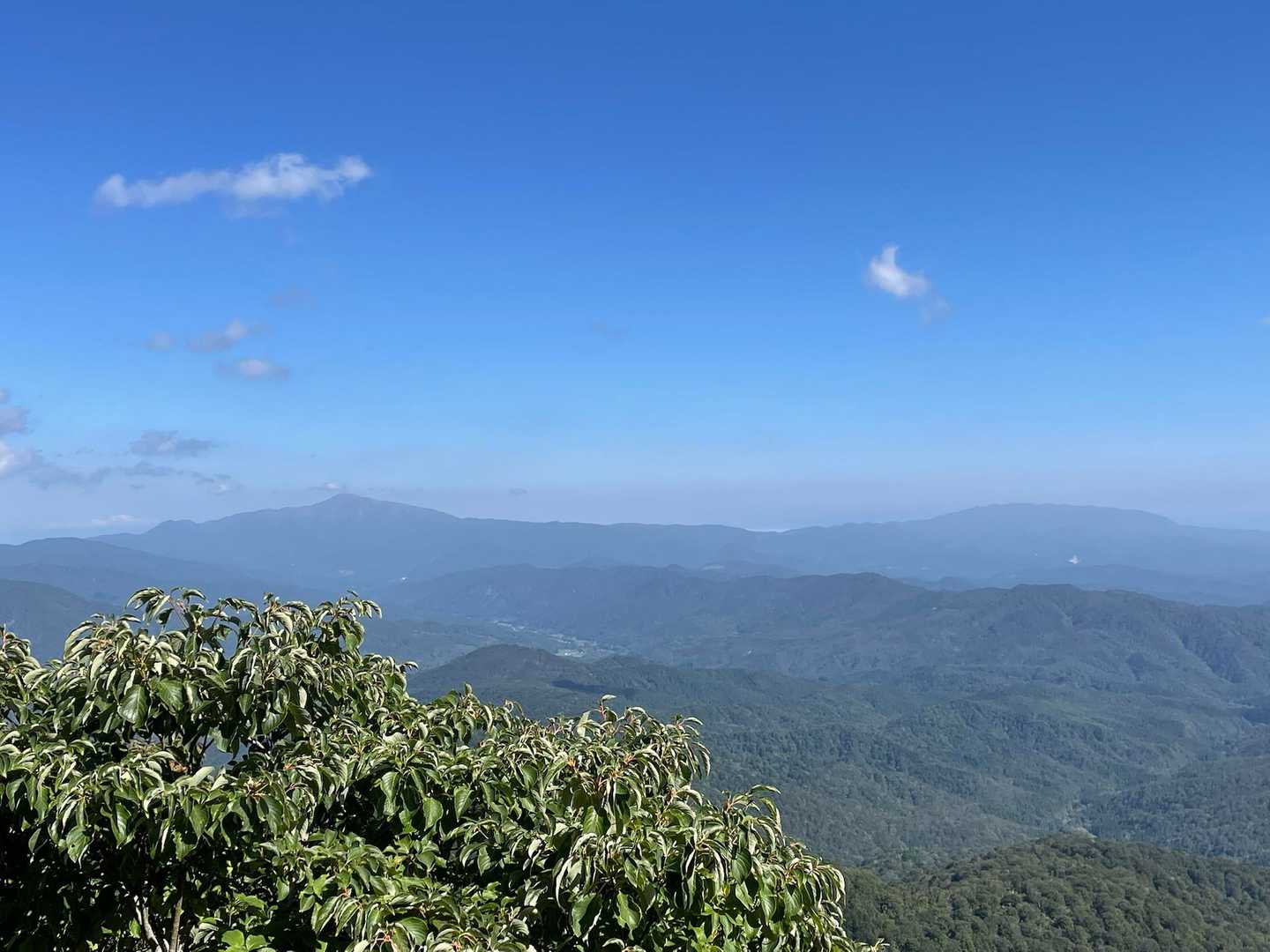 古寺鉱泉登山口-古寺山-小朝日岳-鳥原山-畑場峰 周回コースの写真