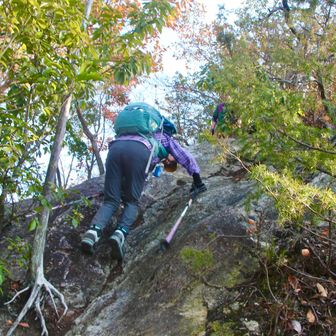 さすがのジャンダルム😓下り