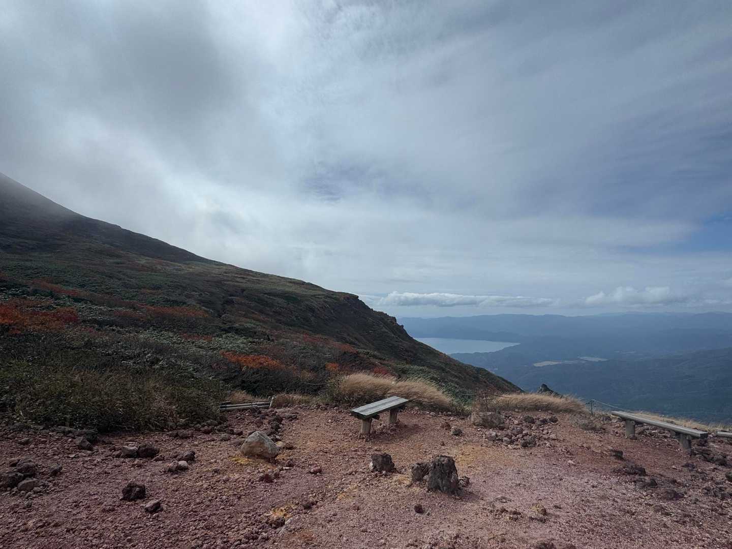 秋田駒ケ岳八合目登山口 往復コースの写真
