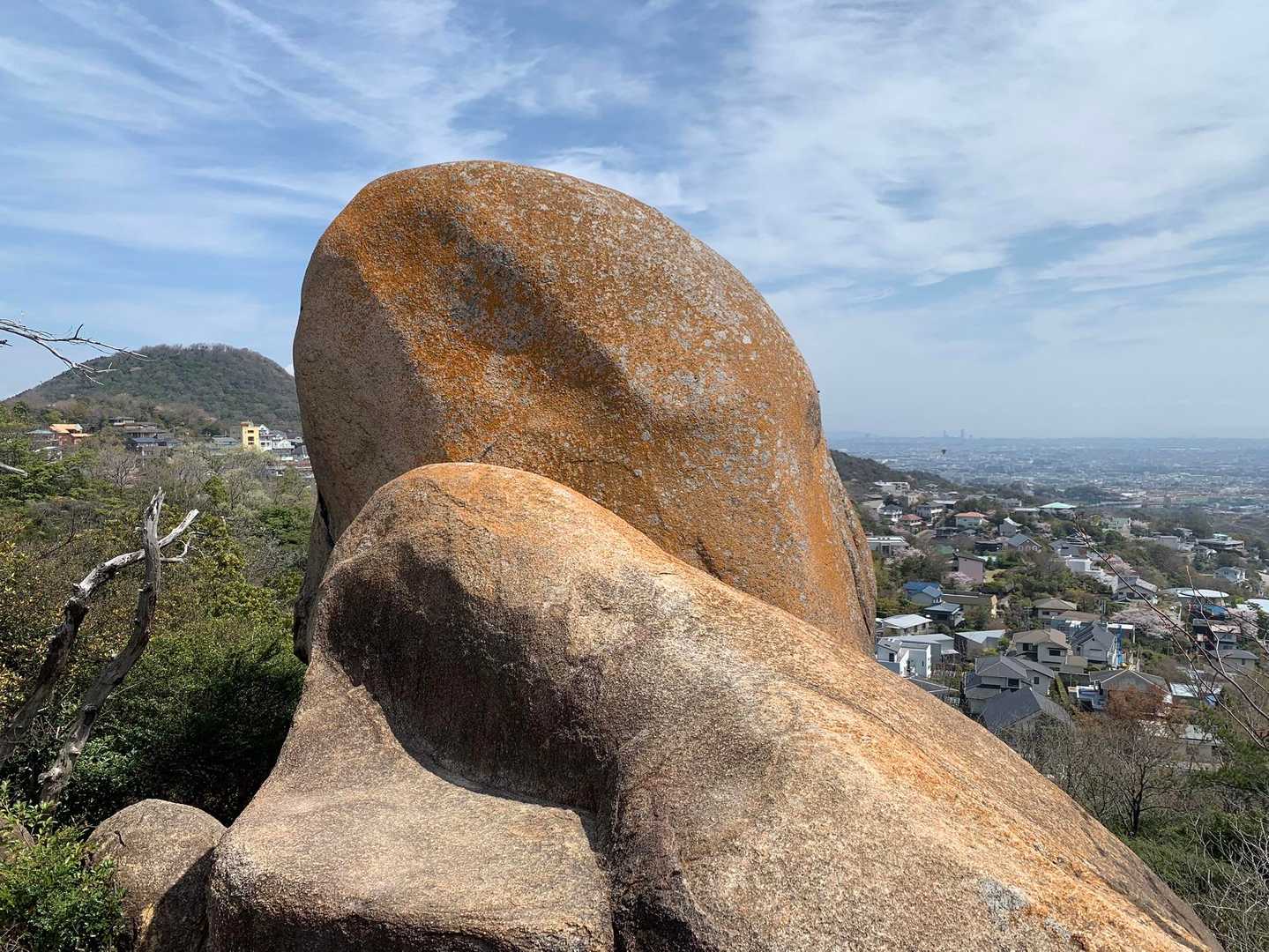 太陽石には今日も行けませんでした💦
向こう側に甲山🏔️