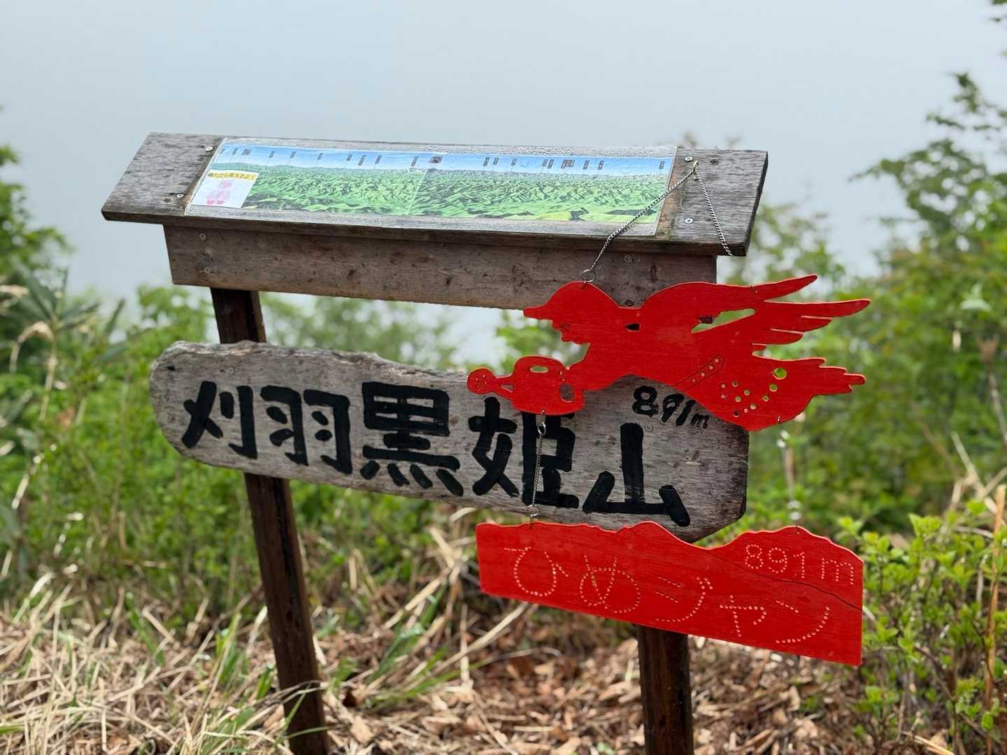 この看板の右側にフックがあるので
そこにひめジャンをつければバッチリだょ！
って教わって指示通りやりました👍