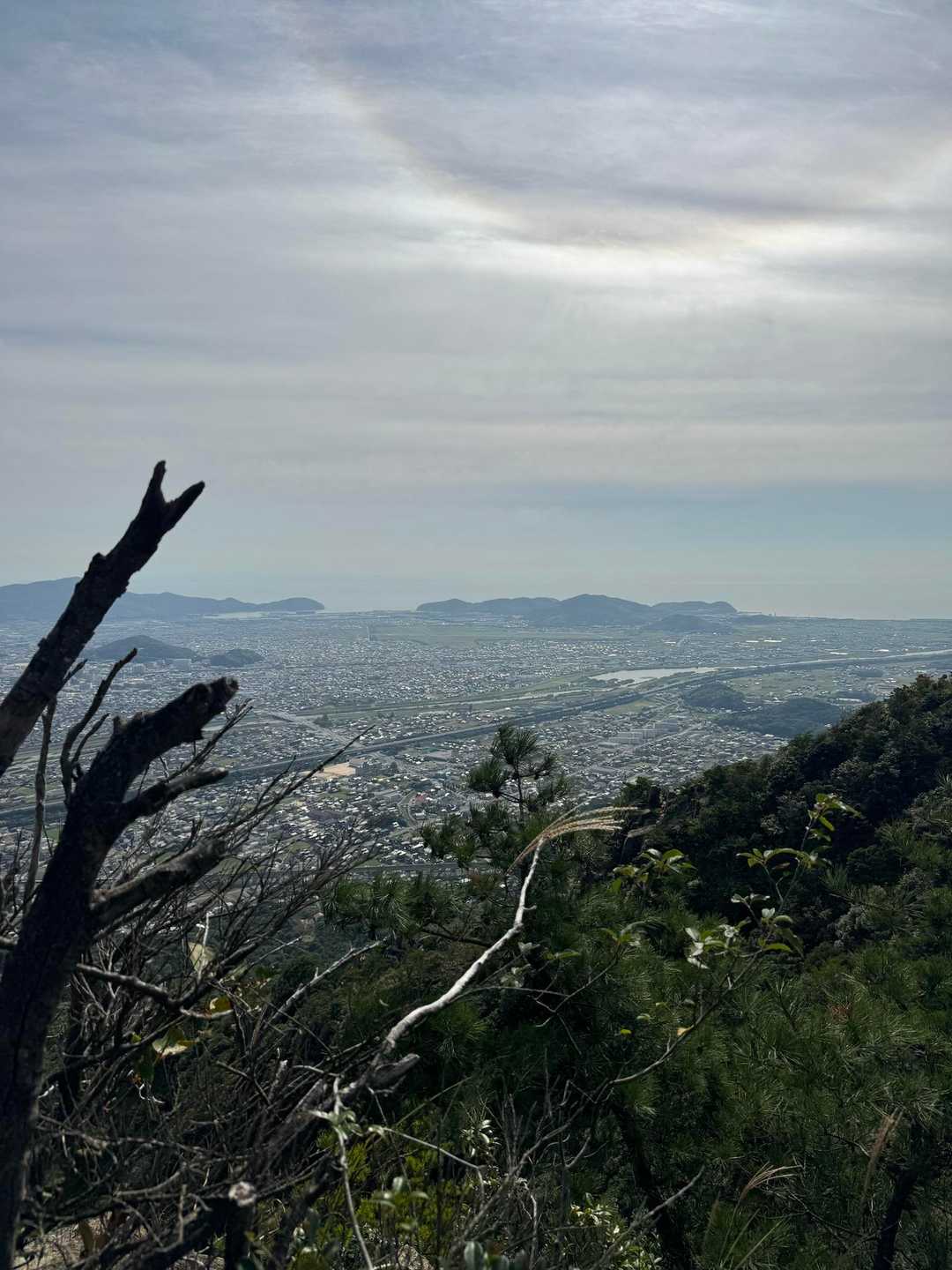 遠くは霞んでいたけど、
見晴らしよし
