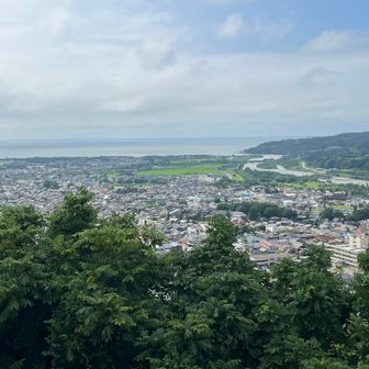 海側です。
粟島はどこ？