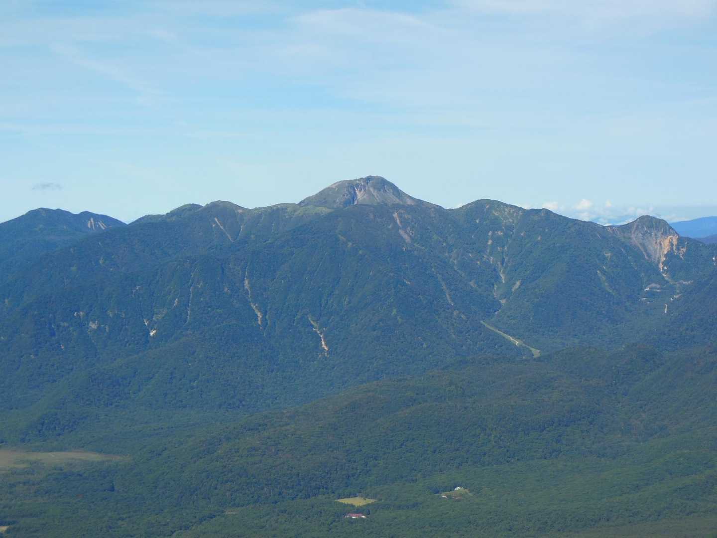 梵字飯場跡-志津峠-大真名子山-小真名子山-富士見峠 往復コースの写真