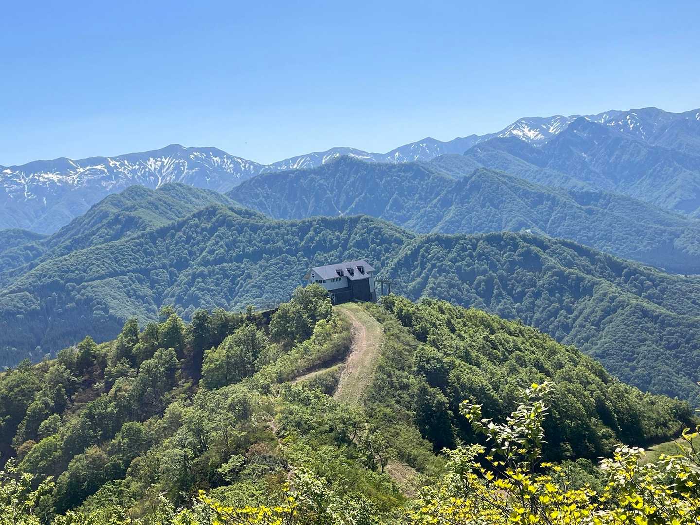 飯士山 往復コースの写真