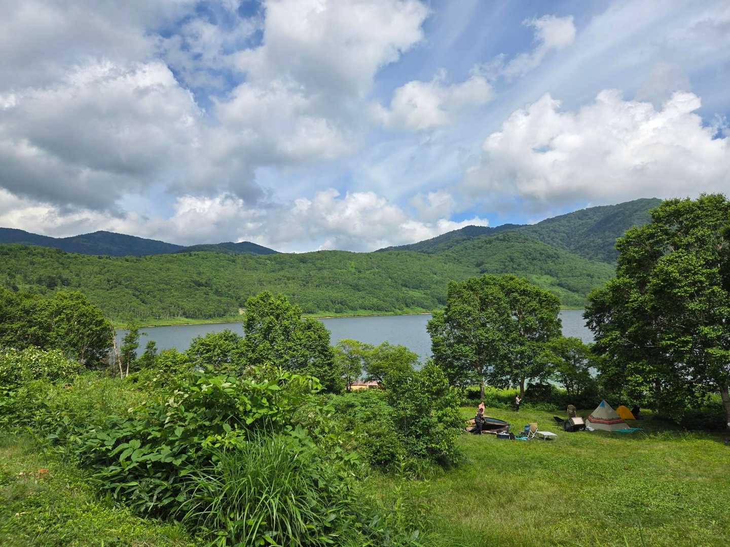 野反湖ビジターセンター-三壁山-高沢山-エビ山 周回コースの写真