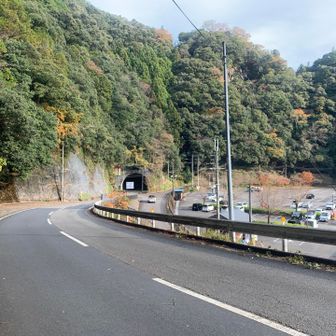 奥に見える小屋でたこ焼きを買いました。