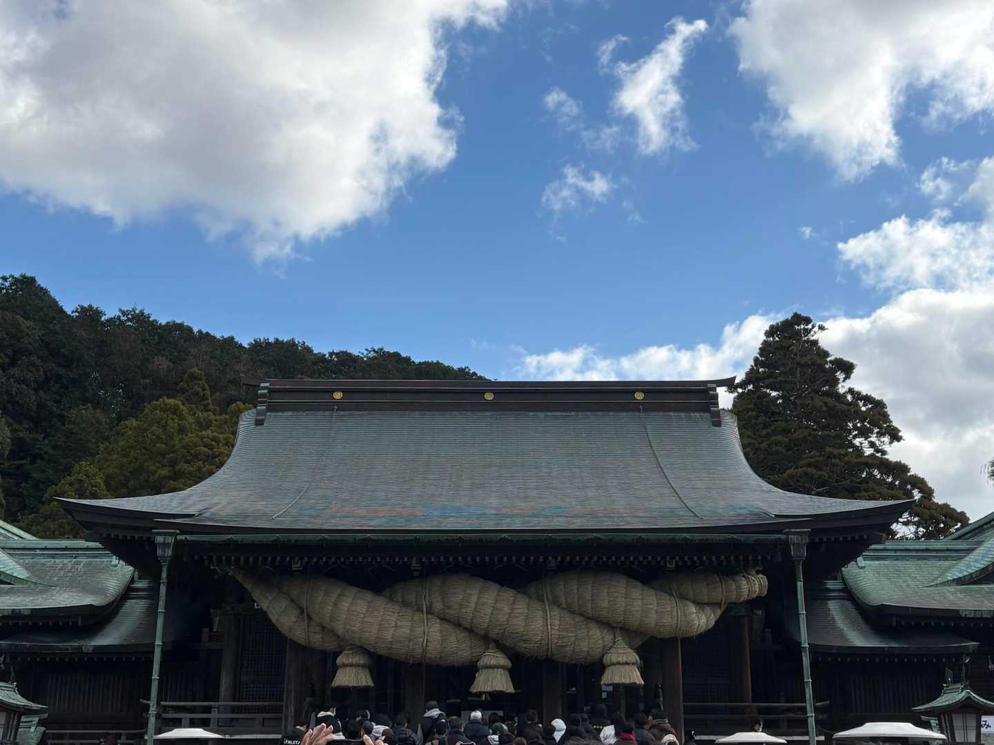 大しめ縄はいつもすごい😍