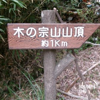 木の宗山登山口