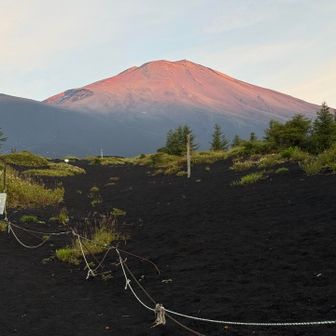 この富士山見られただけで幸せ❤️