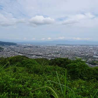 海が見える山はいいな